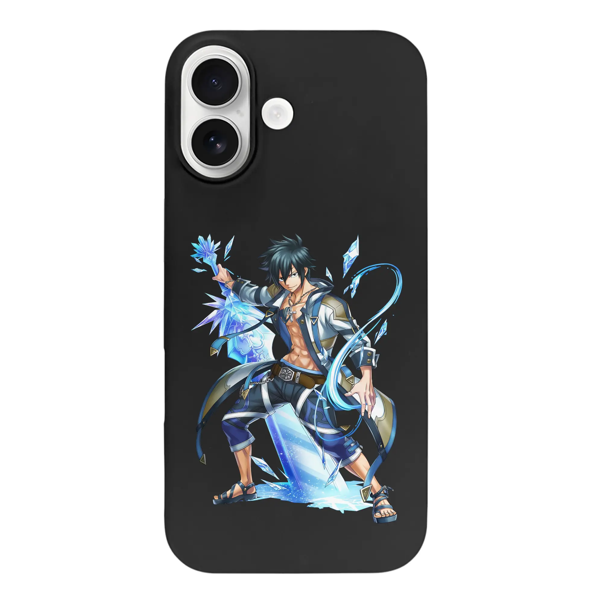 フェアリーテイル グッズ グレイ・フルバスター - iPhone 17 シリーズ シリコンケース 薄型 耐衝撃 指紋防止 ソフトタッチカバー 精密フィット 傷防止 保護ケース iPhone 17/17 Air/17 Pro/17 Pro Max 対応